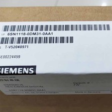 SIEMENS 6SN1118-0DM31-0AA2 Digital Control Loop Block, Brand New picture