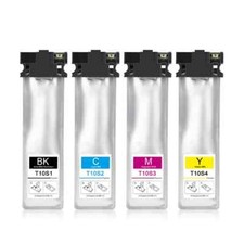  T10S1-T10S4 Pigment Ink Bag With One Time Chip For Epson WF-C5390 Printer picture
