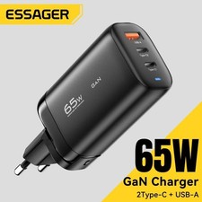 Essager 65W GaN USB Type C Charger For Laptop PPS 45W 25W Fast Charge For Samsun picture