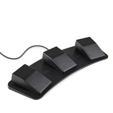 USB Triple Foot Switch Optical for Macbook PC Customized Shortcut Keys picture