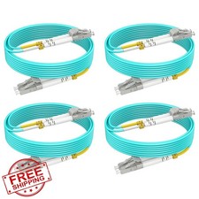 RamboCables OM3 Fiber LC to LC Patch Cable Multimode 26ft/8m, MM Fiber Optic ... picture