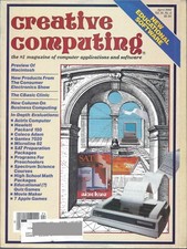 Creative Computing Magazine, April 1984 picture