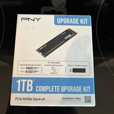 PNY 2280mm CS2340 1TB M.2 NVMe Gen 4.0 x 4 SSD  M280CS2340-1TBKIT-RB New A picture