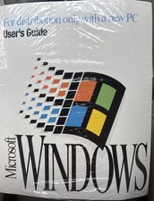 1993 SEALED Microsoft Windows 3.1 - User Guide, Six Floppy Disks + COA- NOS NEW picture