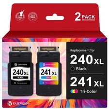 EaseFusion 240XL 241XL Ink Cartridge Replacement Canon Printer Ink 240 241 picture