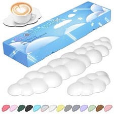 Upgrade Leather Cloud Keyboard Wrist Rest, Cloud Wrist Rest with Non-Slip PU ... picture
