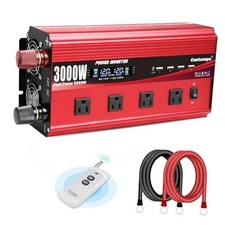 3000W Power Inverter 12V to 110V/120V DC to AC with LCD Display, 3000W-12V picture