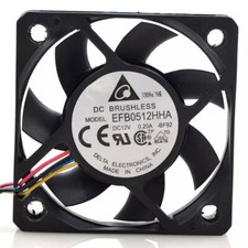 Delta EFB0512HHA 5010 5cm 12V 0.2A Server Cooling Fan picture