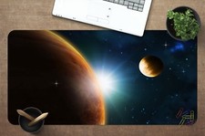 3D Sun Moon Earth Universe 9 Non-slip Office Desk Mouse Keyboard Game picture