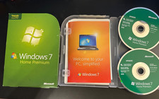 Microsoft Windows 7 Home Premium Upgrade w/ Key - for Vista. 32 and 64 bit Disks picture