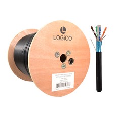Cat6 STP/FTP Outdoor Shielded Ethernet Network UV Direct Burial 1000ft Cable picture