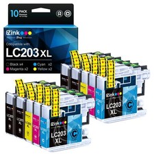 E-Z Ink Pro LC203 Compatible Ink Cartridges Replacement for Brother LC203XL L... picture