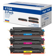 3PK CF410A 410A Toner Fits for HP LaserJet Pro M452dn M452dw M477fdw M477fnw picture