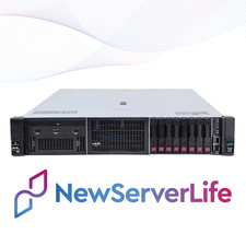 HP ProLiant DL380 Gen10 8SFF 2x Gold 6240 2.6GHz =36 Cores 64GB P408i-a 4xRJ45 picture
