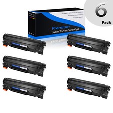6PK High Yield CB436A 36A Toner for HP LaserJet M1522nf M1522nf MFP Printer picture