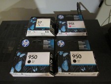 Expired  HP Tri-color 57/ 2x 950 and 951 Original Ink Cartridges picture