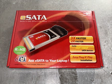 New Sealed - Vantec UGT-ST350CB eSATA SATA II-150 2-Port CardBus Adapter picture