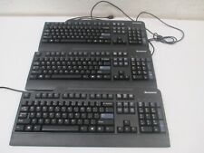 LOT of 3 Lenovo SK-8825 USB Wired Keyboards picture