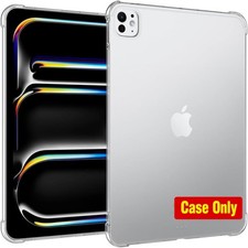 Slim Clear TPU Protective Cover Case for iPad Pro 11 Inch M4 2024, Light & Slim picture