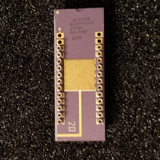 Mostek MK38P70/02H DEV CPU Microcontroller, Piggyback 2716 EPROM gold Unused picture