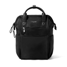 Bagallini Women's Soho Commuter Laptop Backpack Black 15x12 New picture