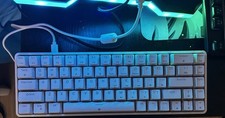 TAKB T68SE 68-Key Mechanical Gaming Keyboard White RGB Wired USB Compact picture