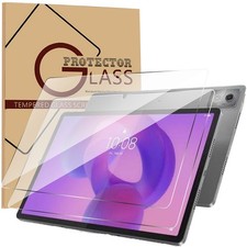 2 Pack Glass Screen Protector For Lenovo IdeaTab Plus 12.1 / Tab K12 9H HD Clear picture