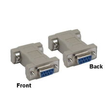 Kentek DB9 9 Pin Female/Female Serial AT Null Modem Adapter RS-232 Crossover DTE picture