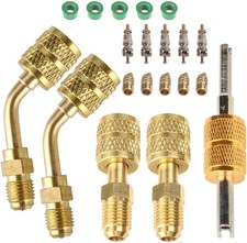 R410a Adapter for Mini Split System, Charging Vacuum Port R410a adapter kit picture