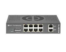 NVT Phybridge FLEX8 Unmanaged Switch 8-Port PoE NV-FLX-08 190W Power Supply picture