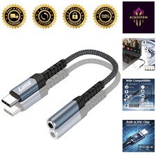 USB C to 3.5mm Fast Adapter - Compact Audio Dongle for iPad Pro/MacBook picture