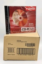 Case Of 10 New Sealed CD-R Imation Storage Media 700MB 52X 80 Min in Jewel Case  picture