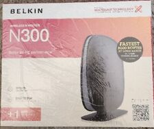 Belkin N300 Wi-Fi N Router 300 Mbps 4-Port 10/100 2.4 GHz Wireless New Sealed picture