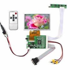 VGA 2AV Reversing Driver Board + 5inch VS050T-002A 800×480 TFT LCD Screen picture