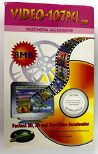 Jaton VIDEO-107PCI-3D Trident Blade3D 9880 8MB PCI VGA Card Open Box picture