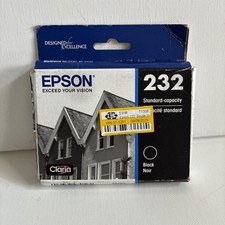 Epson 232 Black Noir EXPIRATION DATE 12/2027 Box Is Closed picture
