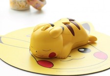 Pokemon genuine Pikachu Figure Wireless Bluetooth Mouse 2.4G 1200 DPI New Box picture