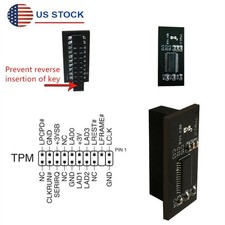 TPM 2.0 Security Module Trusted Platform For ASUS Mainboard 20Pin LPC Windows 11 picture