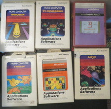 Texas Instruments Game Lot T1 99/4A Home Computer Software 1981 Parsec Munchman picture
