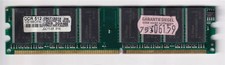 Infineon, 512MB, DDR400, PC3200 CL3, 184-Pin, DIMM, RAM HYB25D256800BT-5 picture