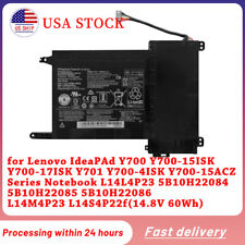 Genuine L14M4P23 L14S4P22 Battery for Lenovo IdeaPad Y701 Y700-14ISK Y700-15ISK  picture