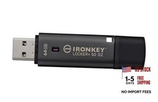 Ironkey Locker+ 50 G2 Encrypted USB Drive | FIPS 197 | AES-XTS Protection 64GB picture