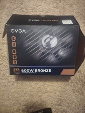 EVGA 500 BQ 500W 80+ Bronze ATX Semi-Modular Power Supply PSU picture