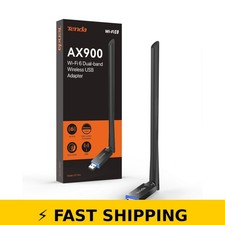 Tenda AX900 WiFi 6 Adapter USB Dual-Band 600Mbps High Gain Antenna picture