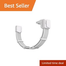 EZDIY-FAB Shield PCIe 5.1 GPU Cable White STD picture