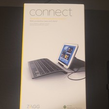 ZAGG connect Keyboard Folio Case Stand, Micro-USB, 7in Android Tablet, Black picture