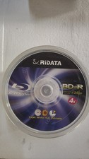 RiDATA BD-R BLU-RAY DISCS 50 PACK Single Layer Recordable 25GB Open Package picture