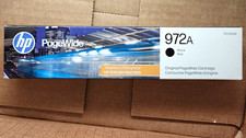 HP 972A Inkjet Ink Cartridge Black Genuine/Original For HP F6T80AN picture
