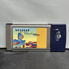Vintage Netgear MA401 802.11b Wireless PC Card PCMCIA 11 Mbps picture