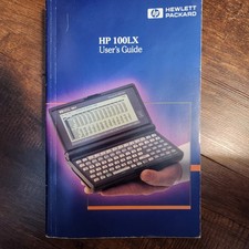 Original HP 200LX Users Guide Manual edition 3 F1020-90001 #3 picture